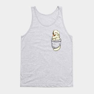 Pocket Great Pyrenees Dog Tank Top